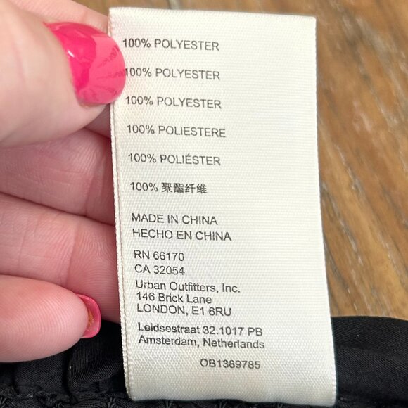 NWT Free People Strapless Crop Top Black M Bustier Corset Going Out Party - Picture 8 of 10